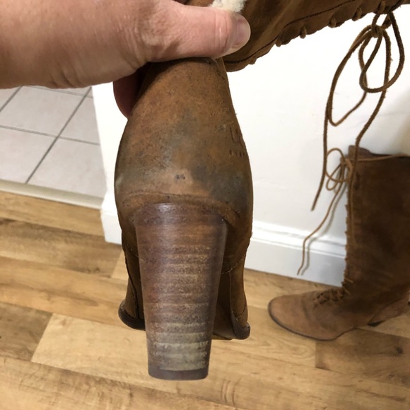 Ugg heeled boots - Picture 6 of 8